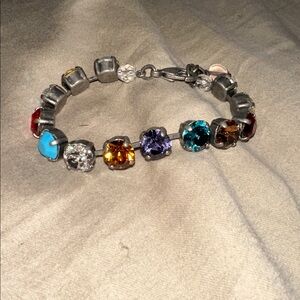 Sabika Multicolor Crystal Bracelet